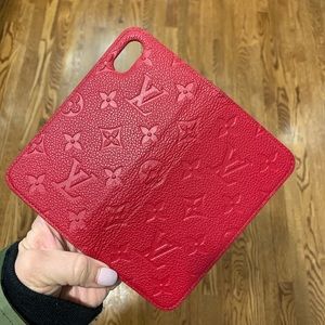 Authentic Louis Vuitton IPhone X Folio Case